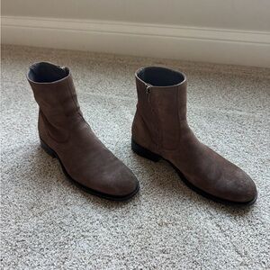 To Boot New York Hawthorne Men's Brown Oiled Suede Boots Size 9
